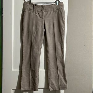 Maurices tan size 9/10 R bootcut I am smart dress pants